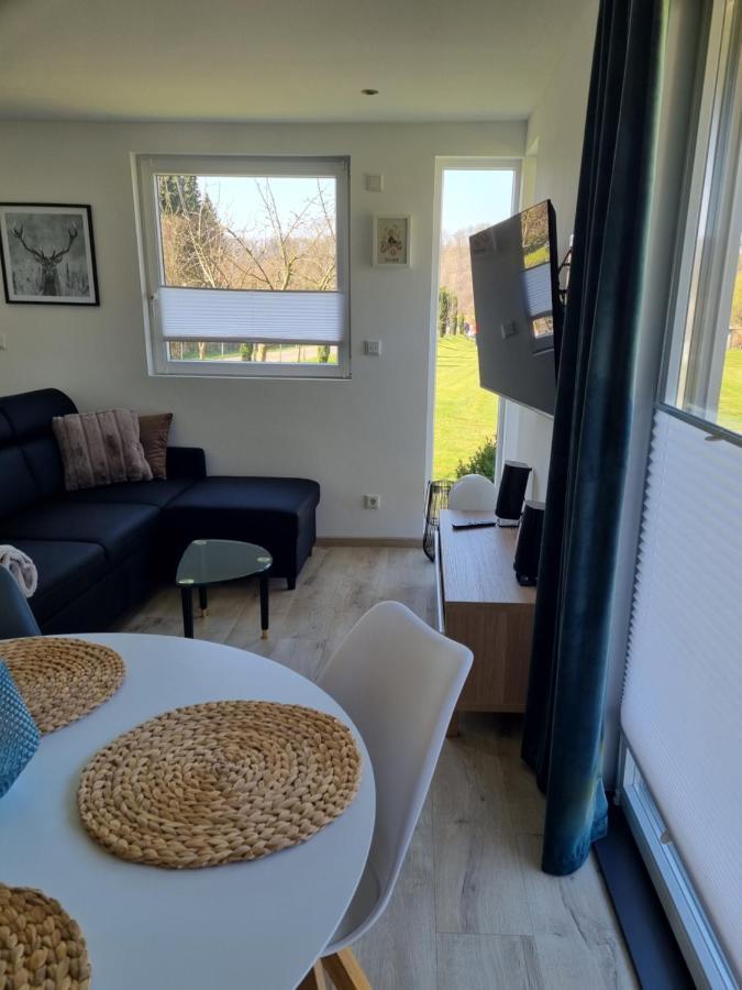 Ferienhaus Diemelaue Mit Klimaanlage Bad Karlshafen Bagian luar foto