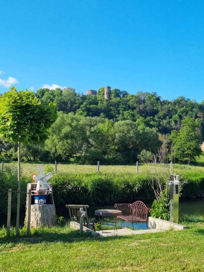Ferienhaus Diemelaue Mit Klimaanlage Bad Karlshafen Bagian luar foto