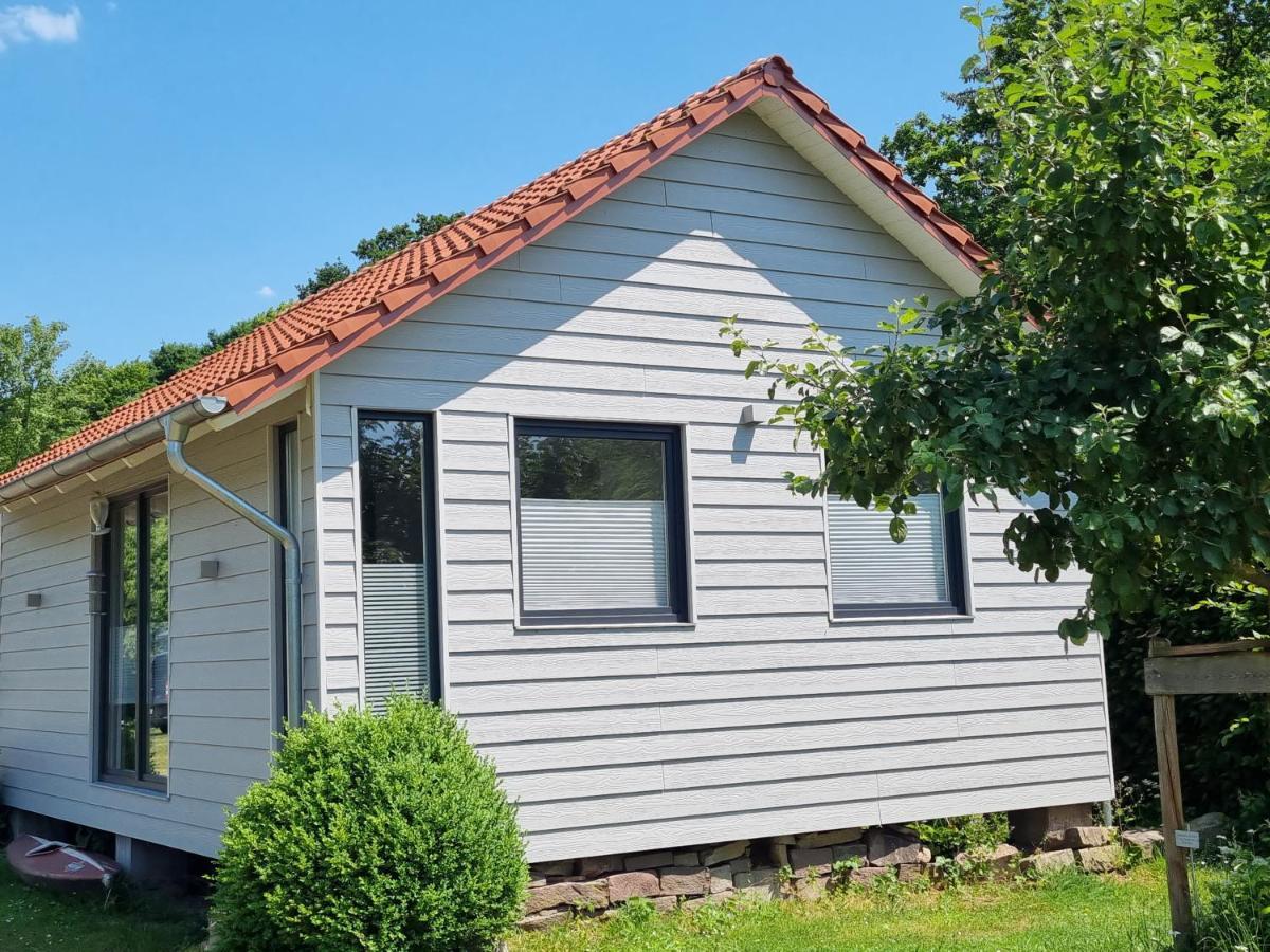 Ferienhaus Diemelaue Mit Klimaanlage Bad Karlshafen Bagian luar foto